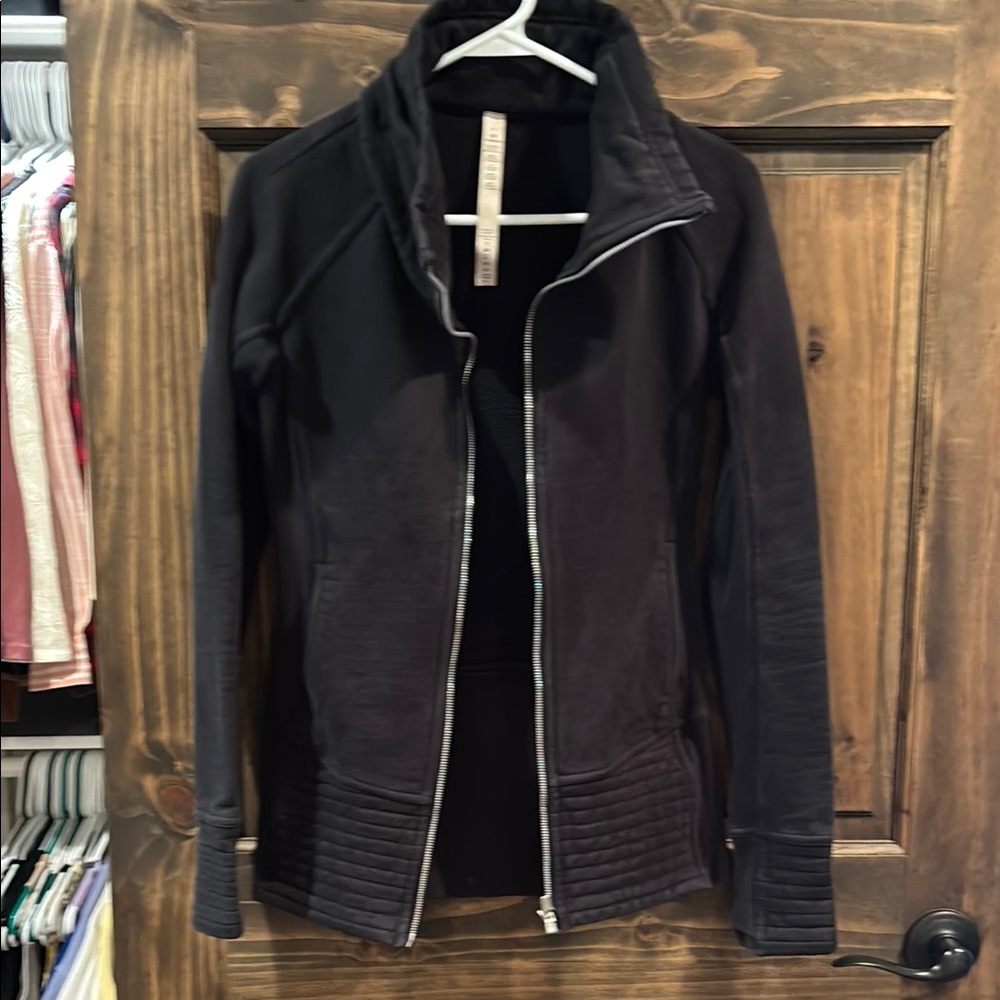 lululemon athletica Dark Gray Bomber Jacket